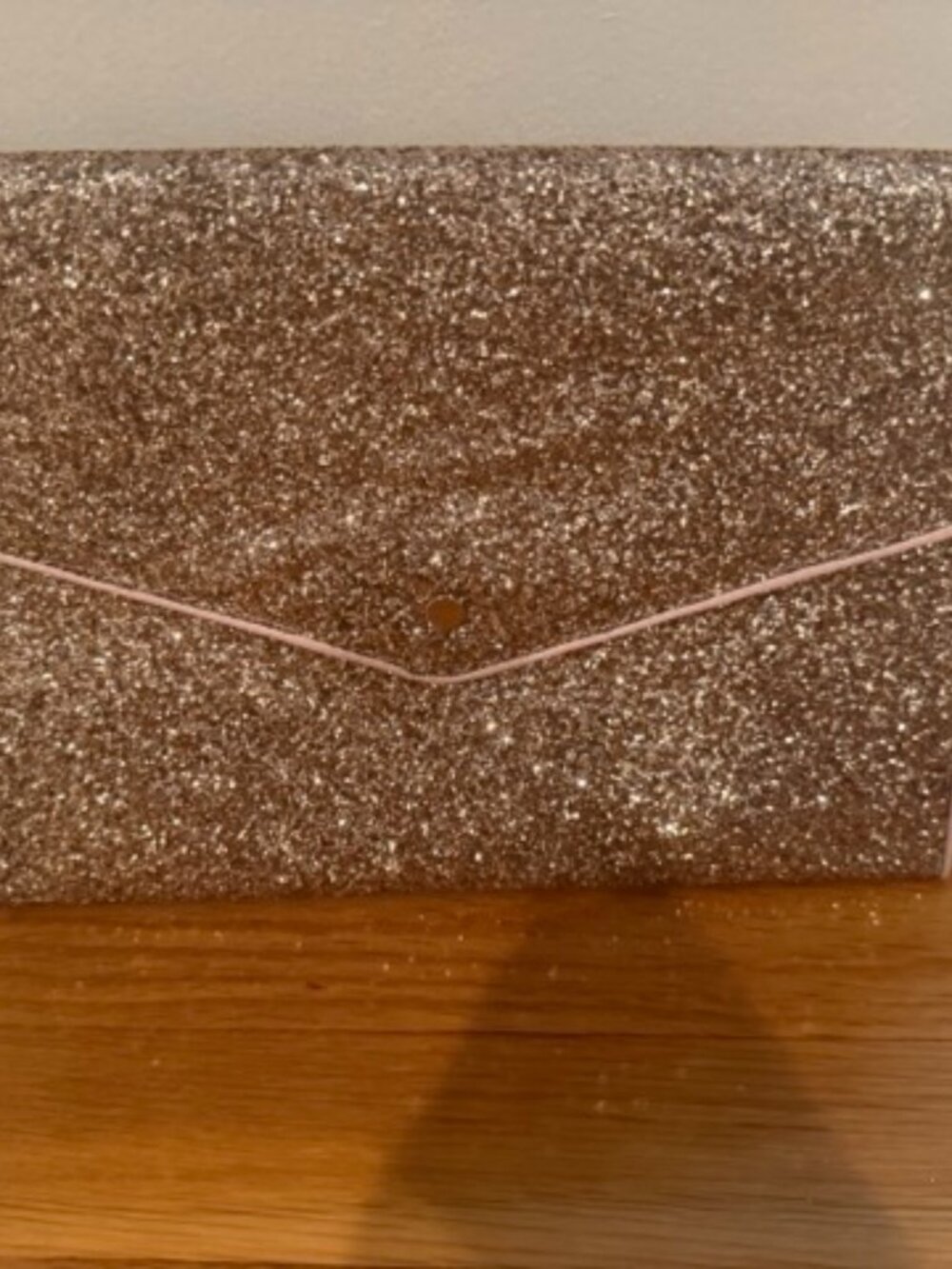 Pink Sparkle Clutch